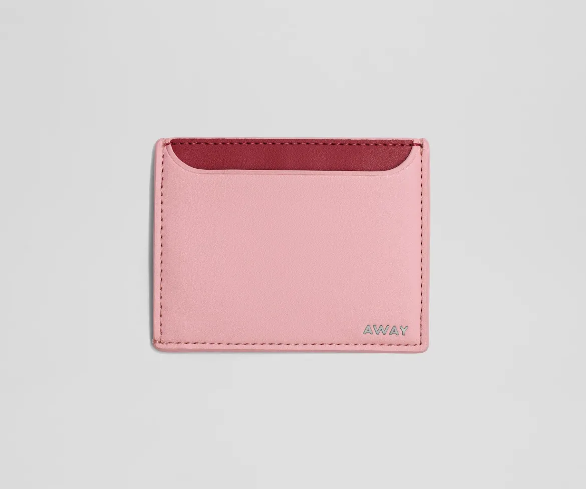 Card Case in Flamingo Pink