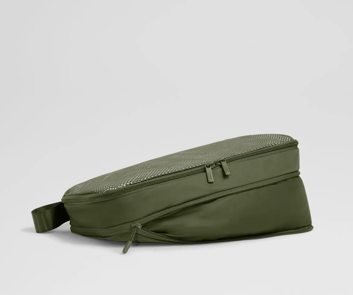 Compression Packing Cubes in Olive Green