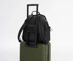 Featherlight Cargo Backpack in Jet Black