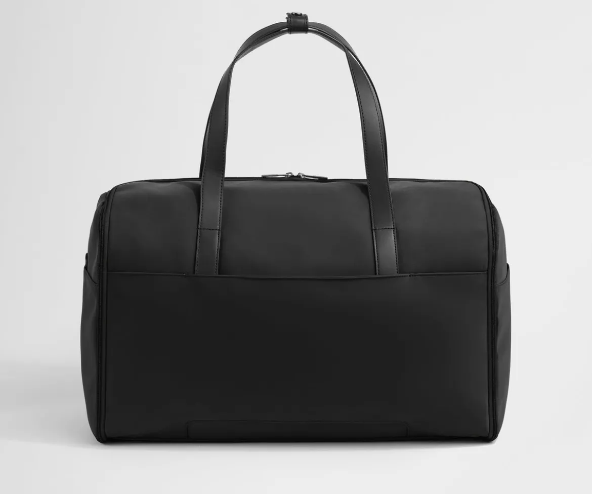 Garment Duffle in Jet Black
