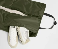 Garment Duffle in Olive Green