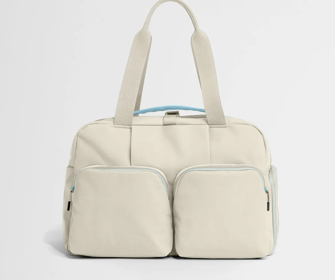 Gym Bag in Salt White