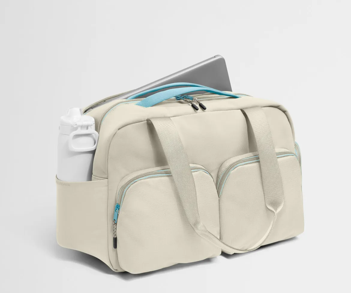 Gym Bag in Salt White