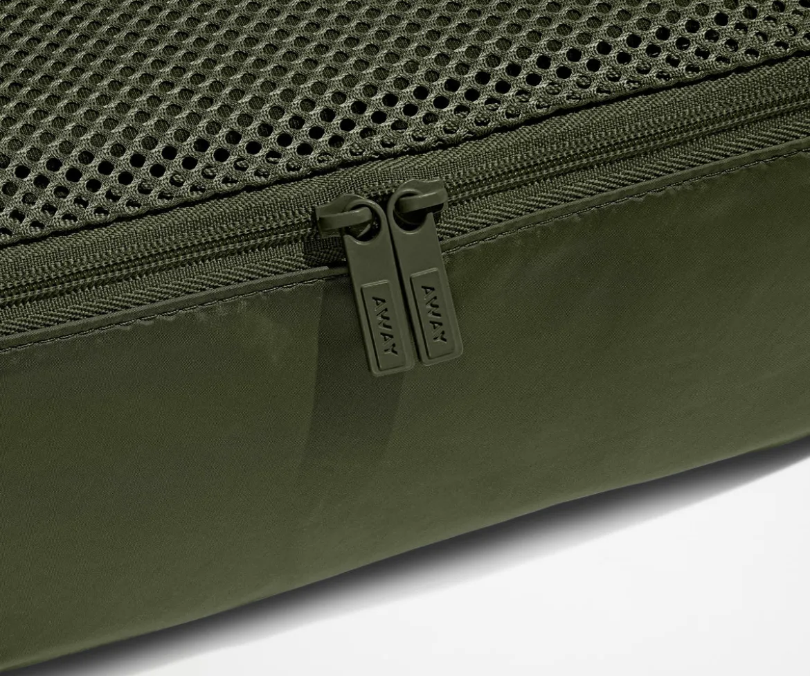 Insider Packing Cubes (Set of 4) in Olive Green