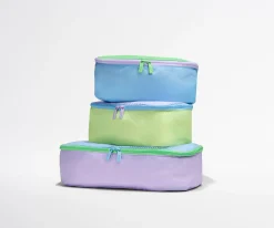 Kids Packing Cubes in Spring Mix
