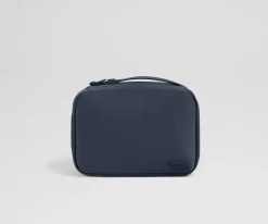 Small Toiletry Bag in Navy Blue