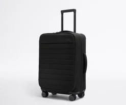 Softside Bigger Carry-On in Jet Black
