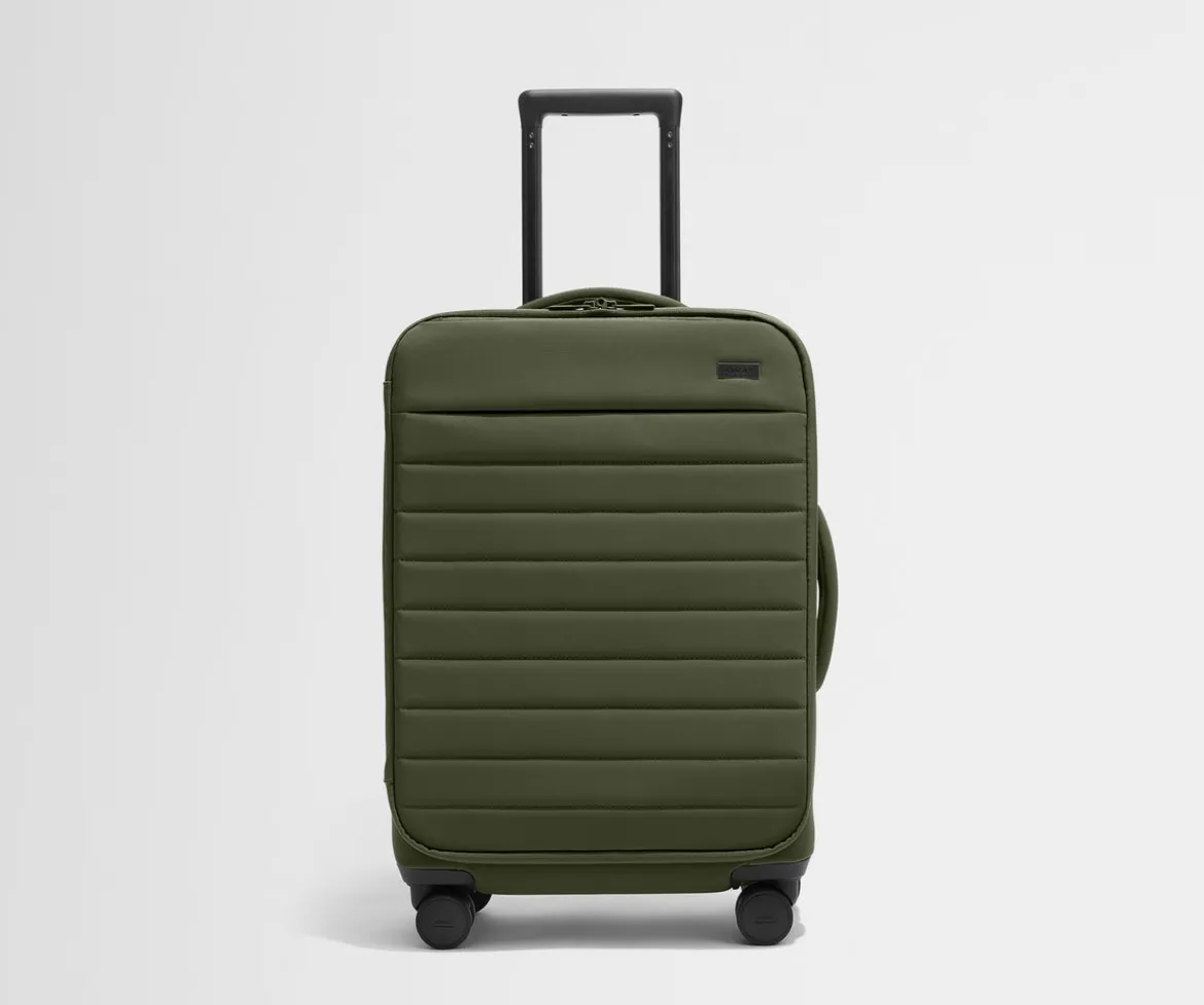 Softside Bigger Carry-On in Olive Green