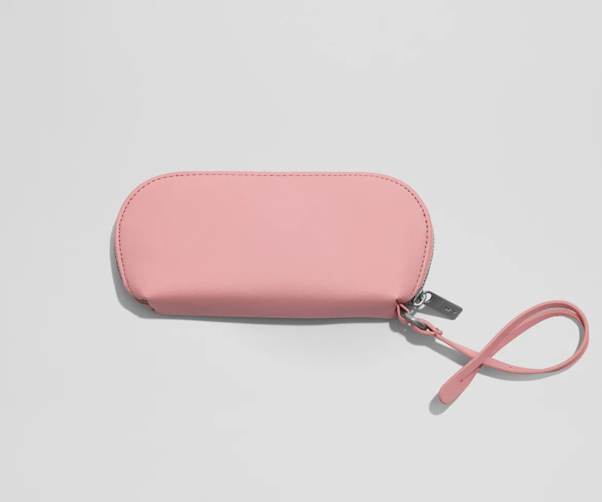 Sunglasses Pouch in Flamingo Pink