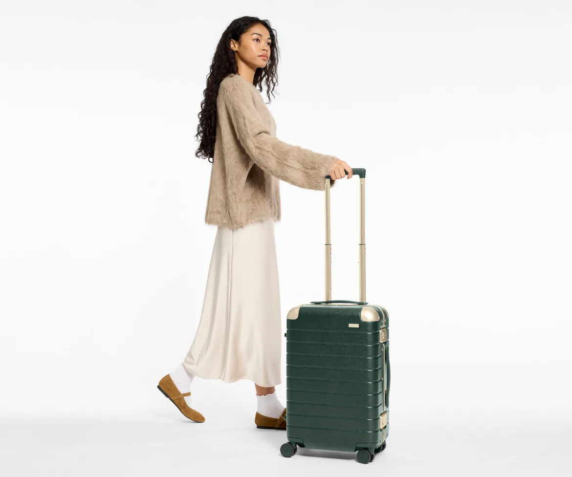 The Aluminum Edge Carry-On in Ivy Green