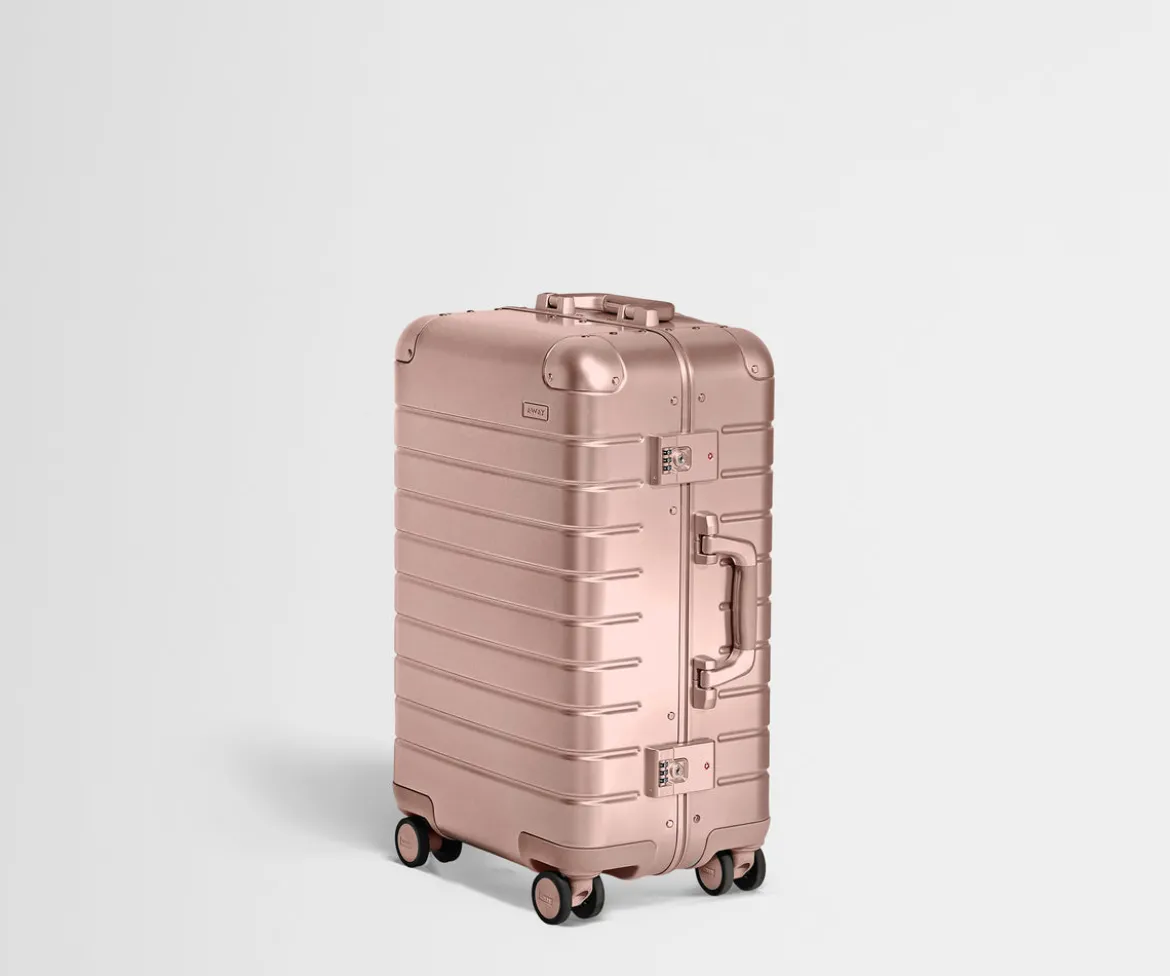 The Bigger Carry-On: Aluminum Edition in Rose Gold