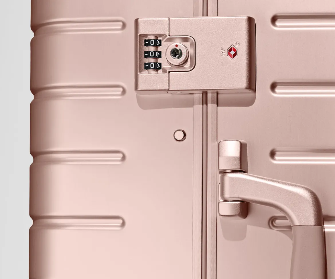 The Bigger Carry-On: Aluminum Edition in Rose Gold