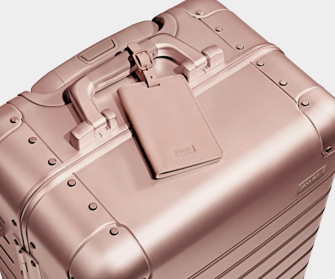The Bigger Carry-On: Aluminum Edition in Rose Gold