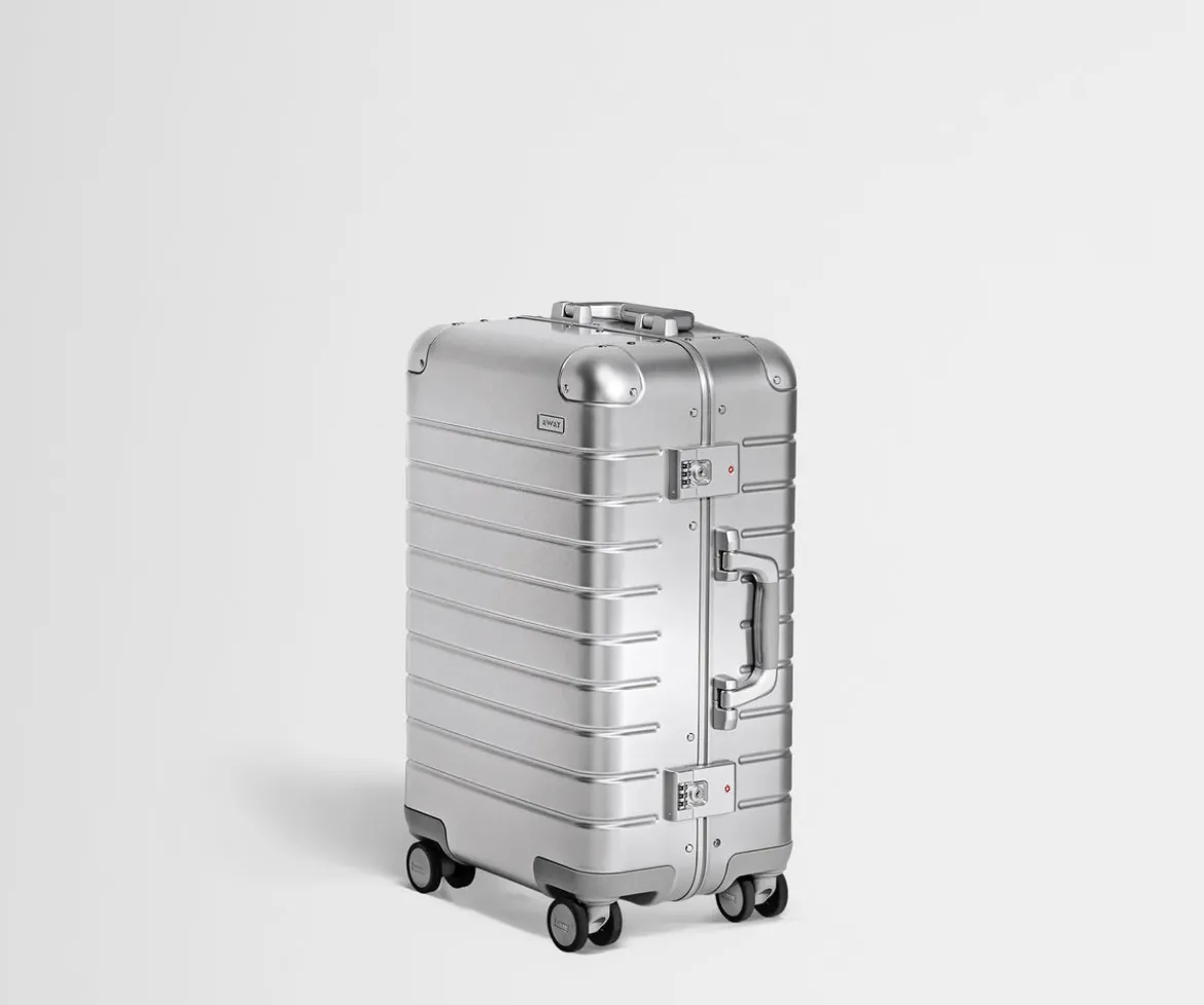 The Bigger Carry-On: Aluminum Edition in Silver