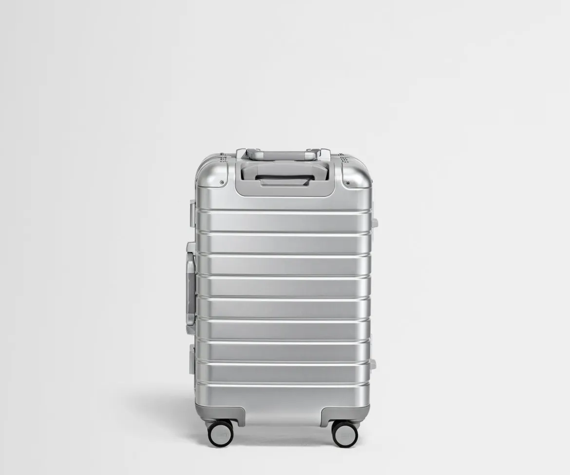 The Bigger Carry-On: Aluminum Edition in Silver