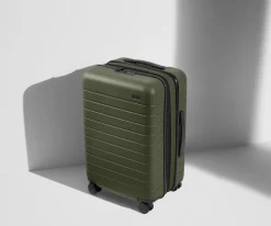 The Bigger Carry-On Flex in Olive Green