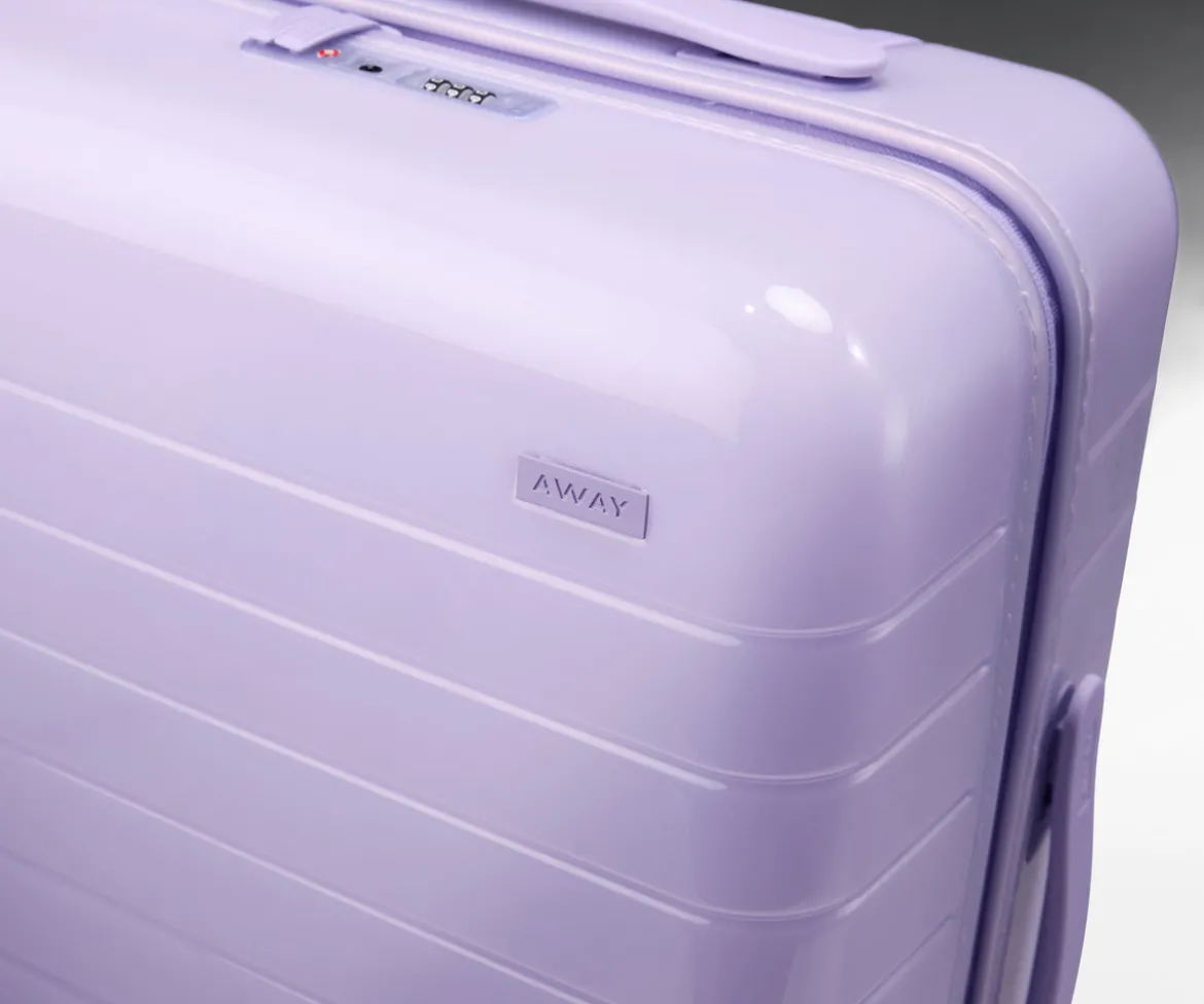 The Bigger Carry-On in Glazed Lavender Haze Purple