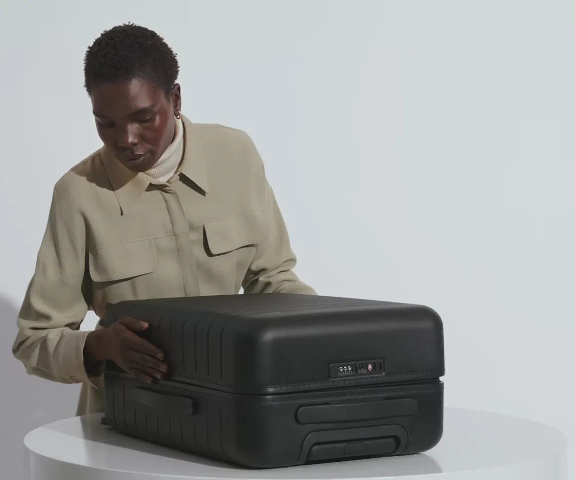 The Bigger Carry-On in Jet Black