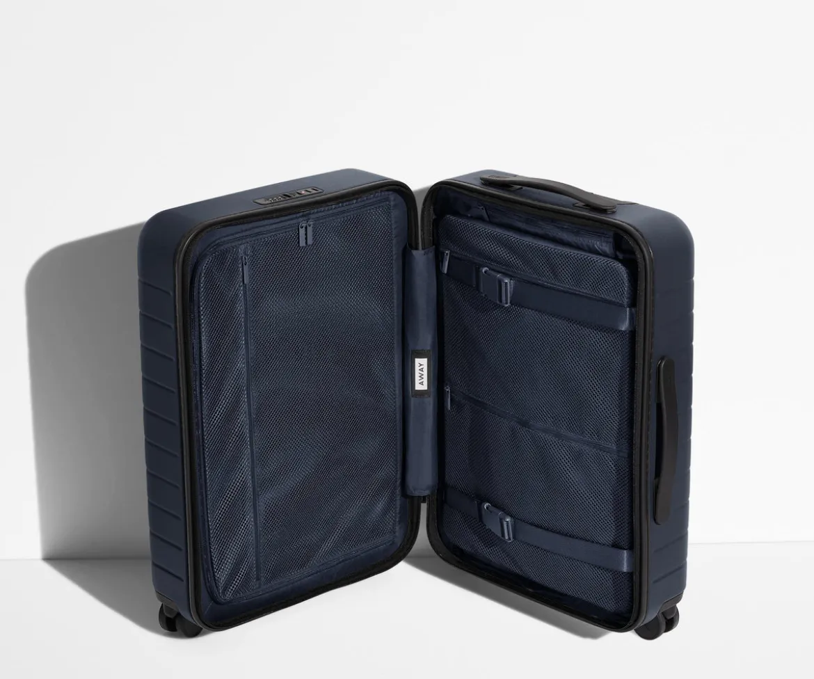 The Bigger Carry-On in Navy Blue