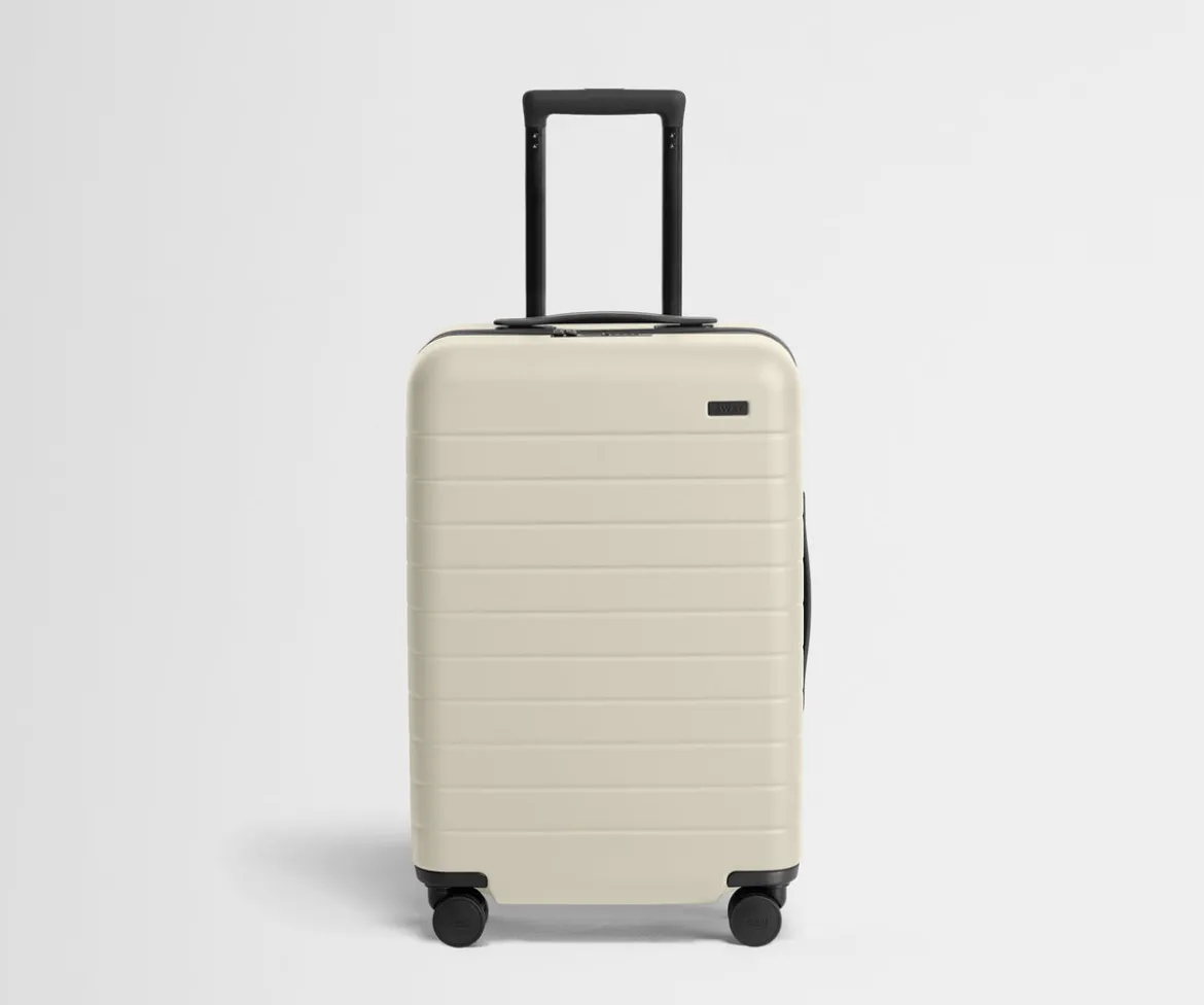 The Bigger Carry-On in Salt White