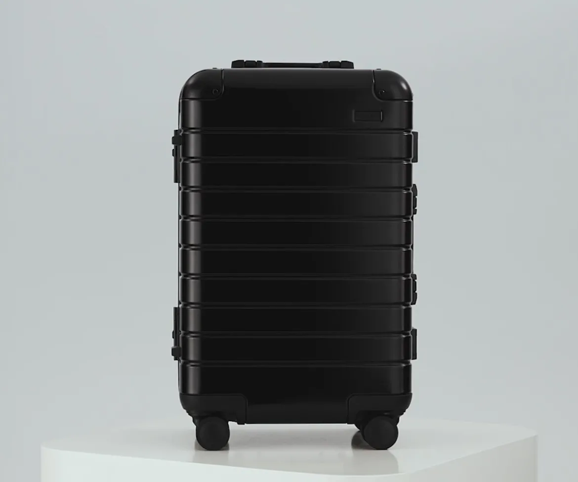 The Carry-On: Aluminum Edition in Onyx Black