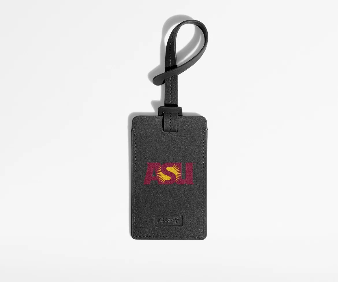 The Collegiate Luggage Tag in ASU ®