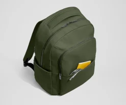 The Commuter Backpack in Olive Green