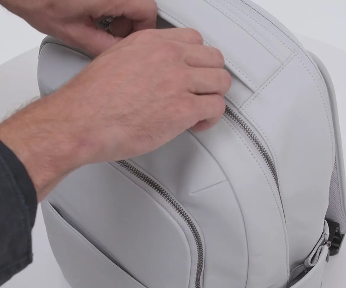 The Commuter Backpack in Jet Black