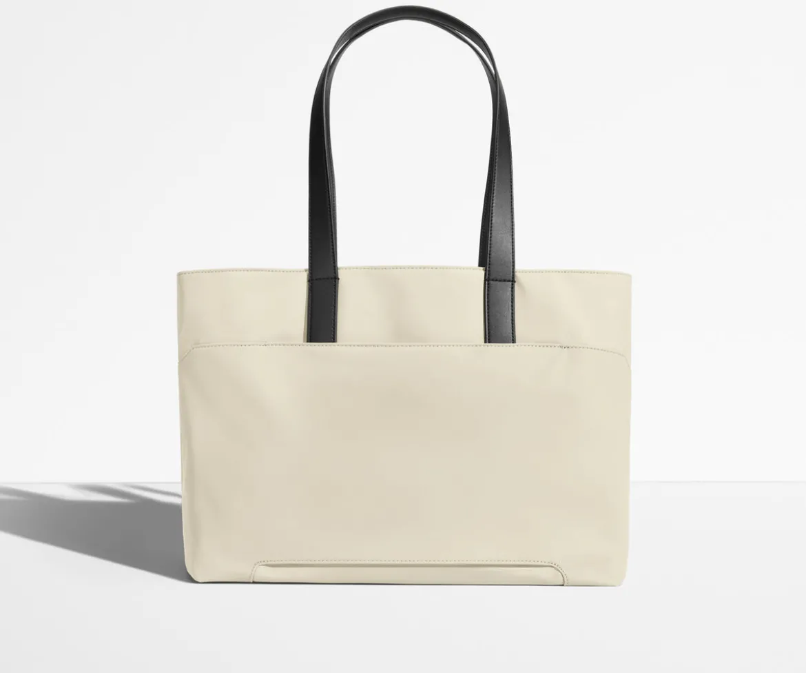 The Everywhere Tote in Salt White