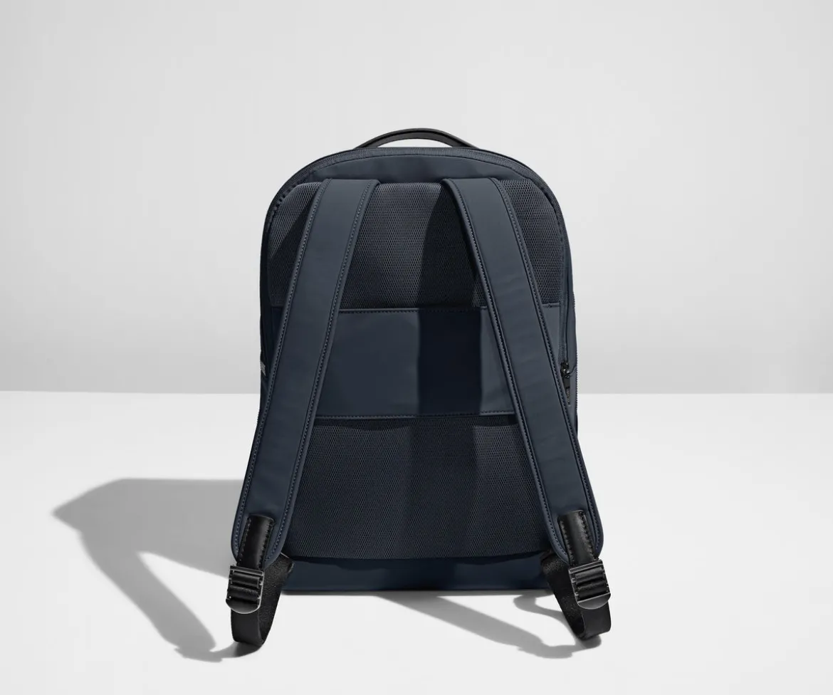 The Everywhere Zip Backpack in Navy Blue