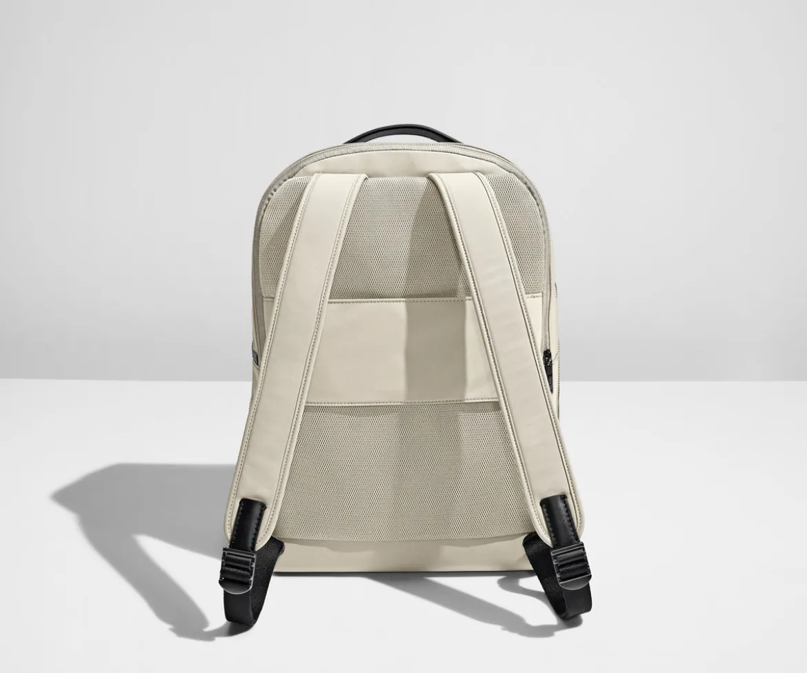 The Everywhere Zip Backpack in Salt White