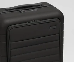The Executive Bigger Carry-On in Jet Black