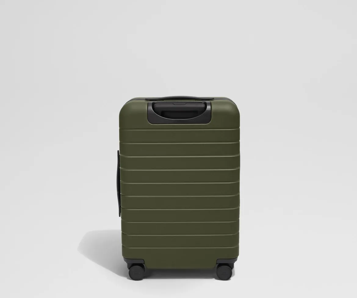 The Executive Bigger Carry-On in Olive Green