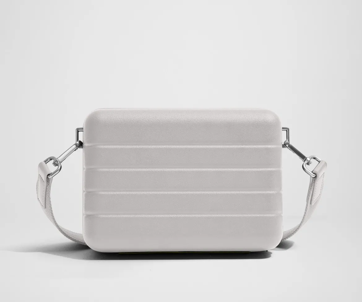 The Mini Crossbody in Cloud Gray