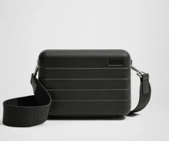 The Mini Crossbody in Jet Black