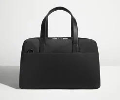 The Overnight Bag in Jet Black