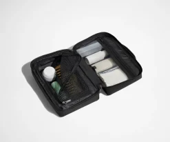 The Small Toiletry Bag in Jet Black