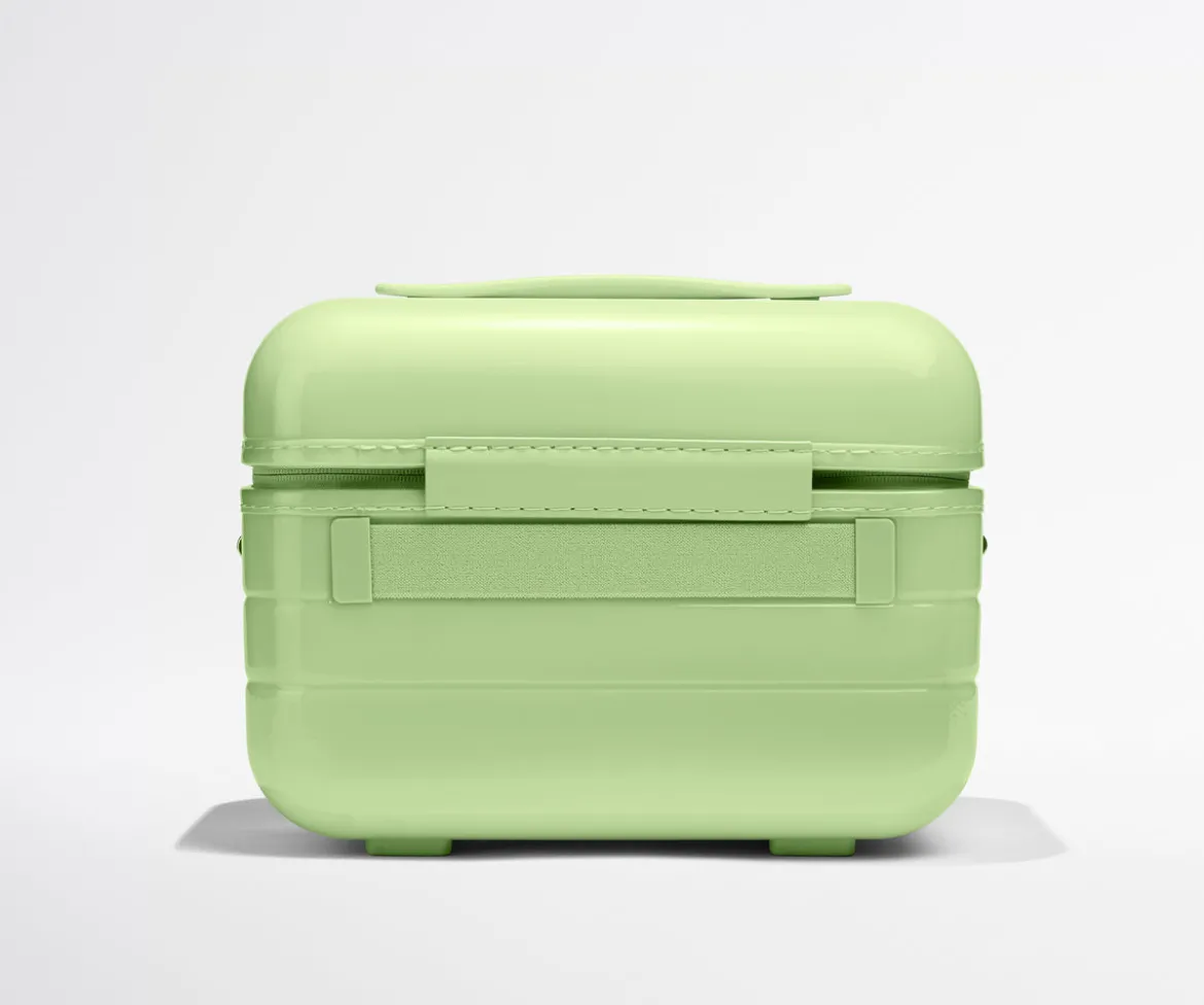 The Train Case in Glazed Matcha Milk Green
