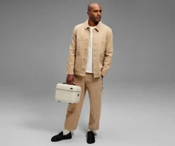 The Train Case in Salt White (Gloss)