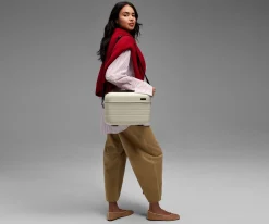 The Train Case in Salt White