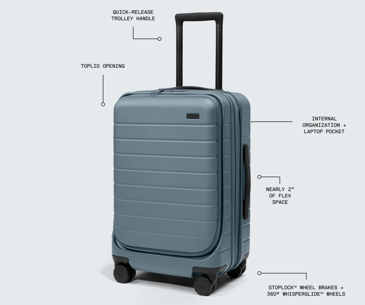 Topside Carry-On in Coast Blue